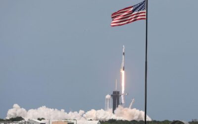 SpaceX launch: Nasa astronauts shot into space in historic mission