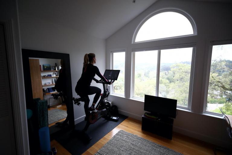 Peloton releases Apple TV app as exercising at home boom continues