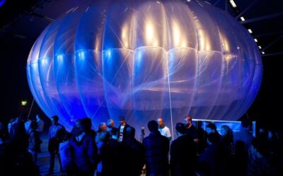 Google internet balloons sent into the air in Kenya to provide 4G from the sky