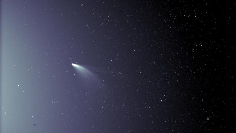 Comet Neowise: Nasa to give live update about object that has suddenly become visible