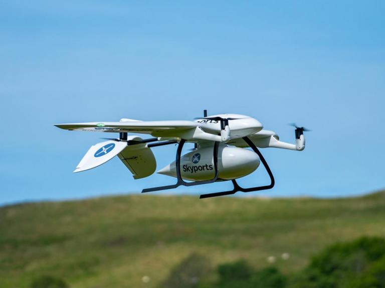 UK using drones to send coronavirus tests to remote Scottish islands