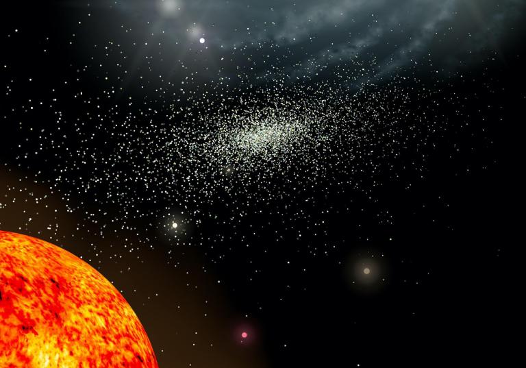 Remains of stars ripped apart by our galaxy two billion years ago found by astronomers