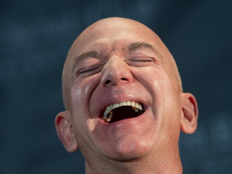 Jeff Bezos&apos;s net worth passes $200bn as pandemic boosts wealth of world&apos;s richest