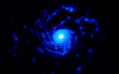 &apos;Mysterious spiral structures&apos; found extending out of strange star