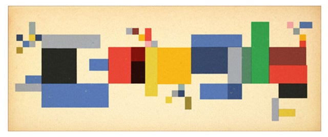 Google marks artist Sophie Taeuber-Arp's 127th birthday