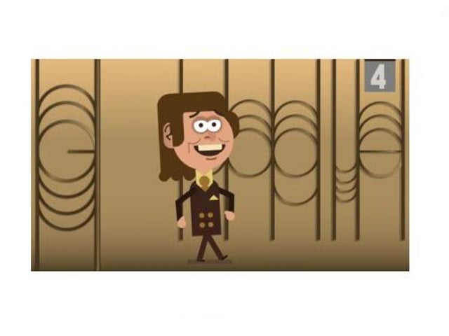 Google Doodle celebrating baritone singer Eduard Khil