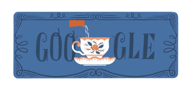 Google celebrates the 385th anniversary of tea in the UK