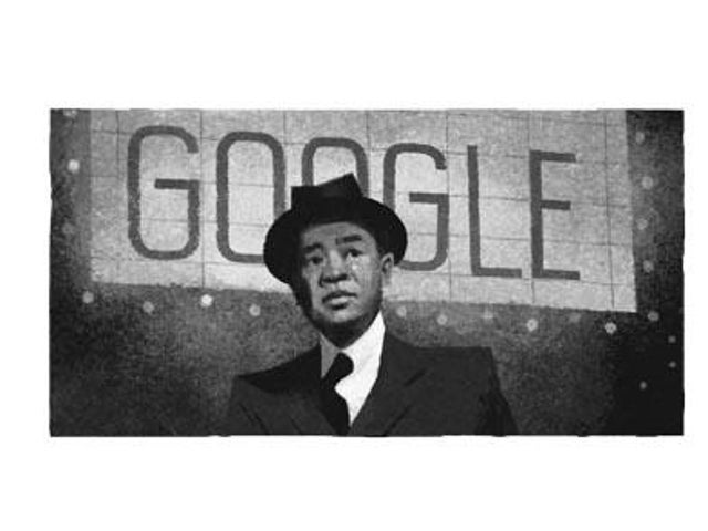 Google Doodle celebrating Hollywood golden age cinematographer James Wong Howe