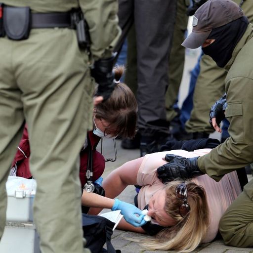 'There were blood smears on the walls': Belarus protesters traumatised by brutal treatment