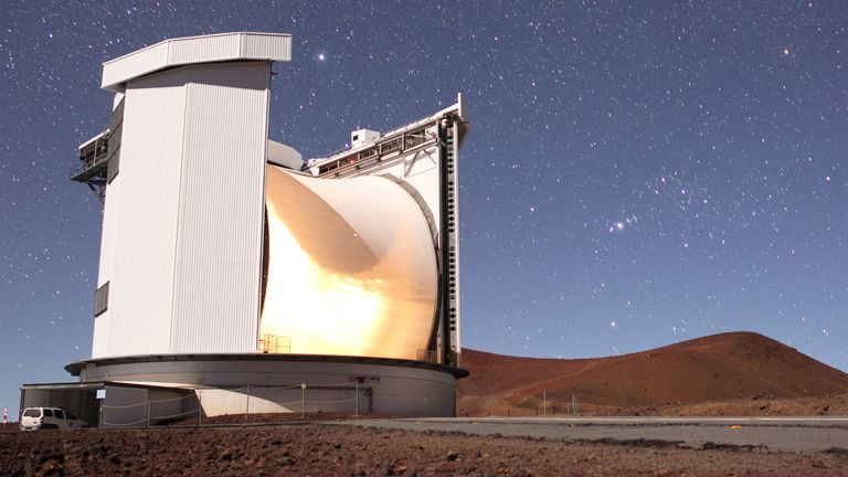 Venus was observed from the JCMT in Hawaii. Pic: Will Montgomerie