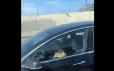 Tesla driver caught asleep behind wheel of self-driving car going 93mph