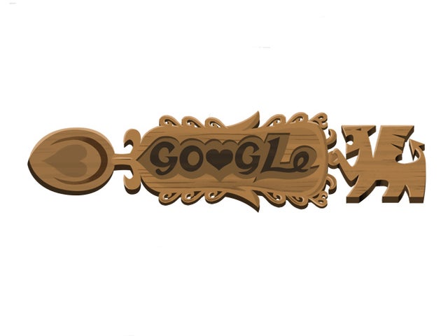 Google Doodle celebrating St. David's Day