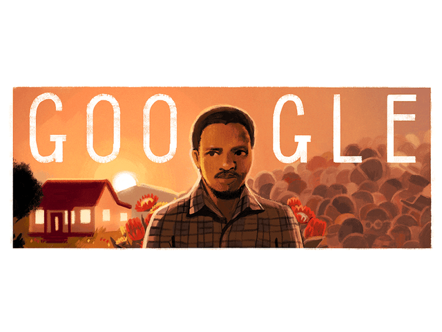 Today's Google Doodle features anti-apartheid activist Steve Biko