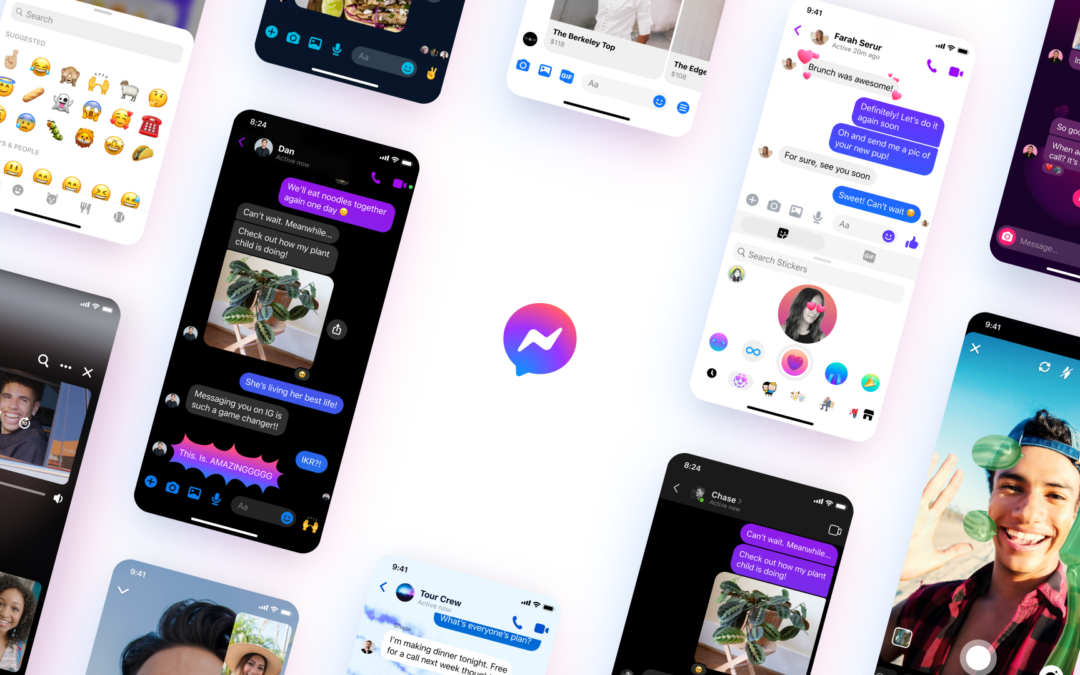 Facebook Messenger gets redesigned with new themes, custom reactions, and logo